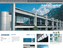 Tablet Screenshot of mingardimotor.com